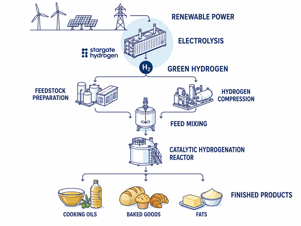 Hydrogen for hydrogenation